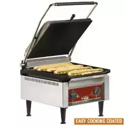 Grill cu baza neteda si plan superior striat