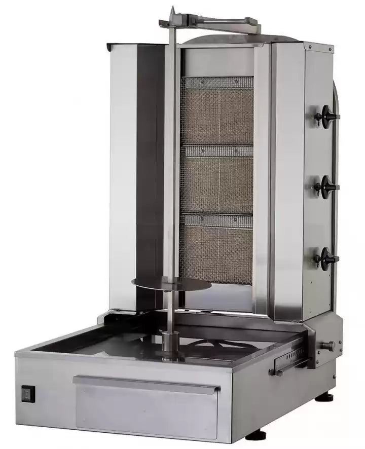 Rotisor Kebab pe gas, 3 arzatoare, KLGTTK 150