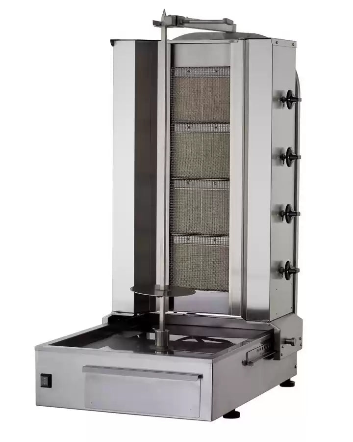 Rotisor Kebab pe gas, 4 arzatoare, KLGTTK 151