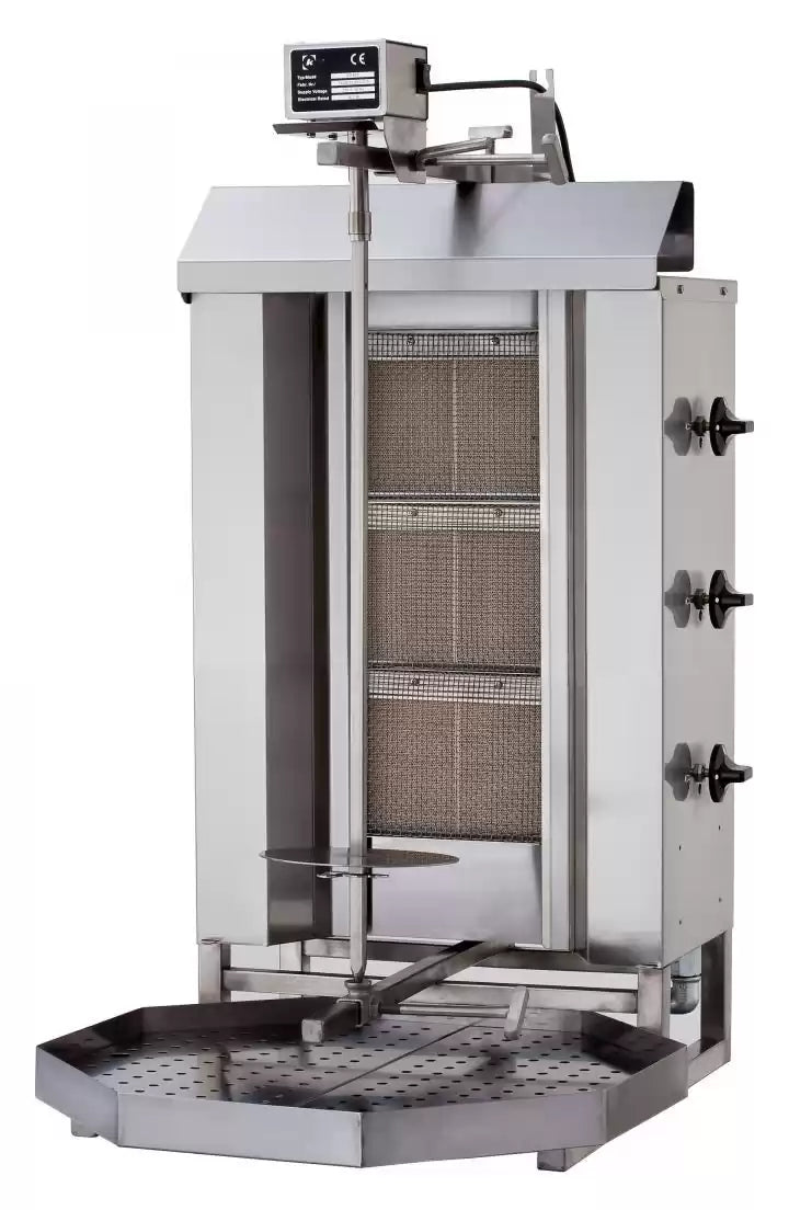 Rotisor Kebab pe gas, 3 arzatoare, KLGTTK 220
