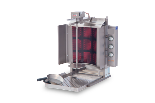 Rotisor Kebab, Electric, 3 arzatoare 303