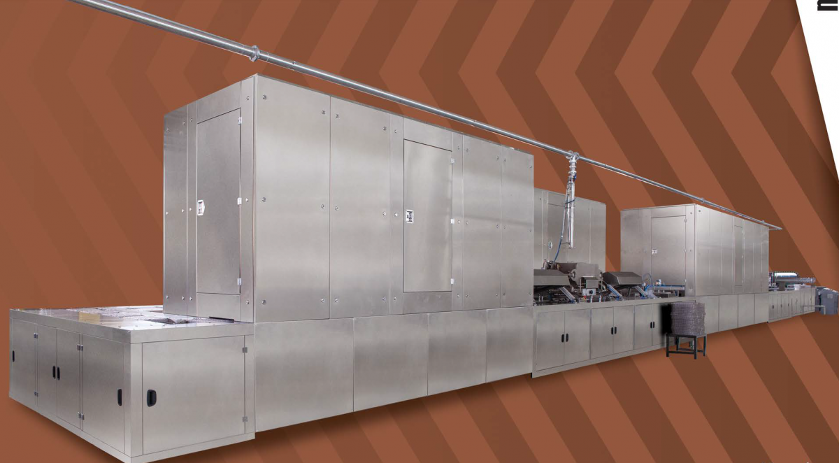 Linia automată de formare a ciocolatei