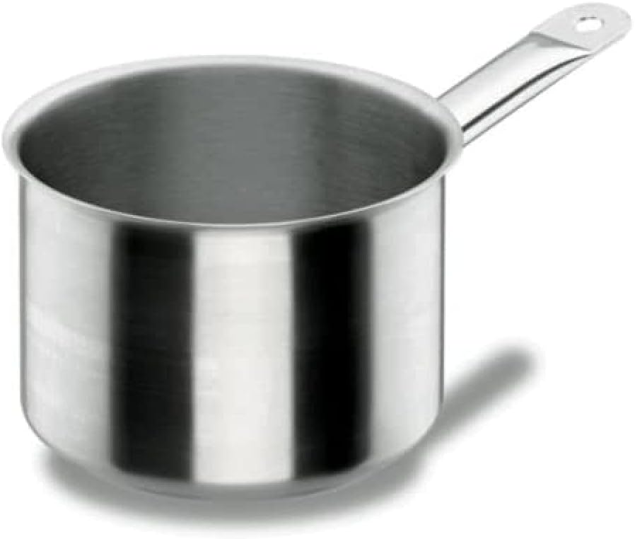 Cratiță Adâncă din Inox – 28 cm, 10.2 L, Compatibilă cu Toate Tipurile de Plită