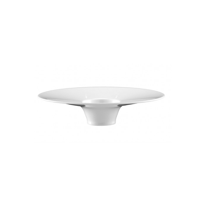 Farfurie Adâncă Ovală – 19 cm, Porțelan Alb, Model Mandarin