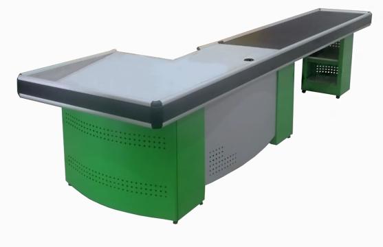 Masă pentru Casierie din Inox – Design Ergonomic și Robust