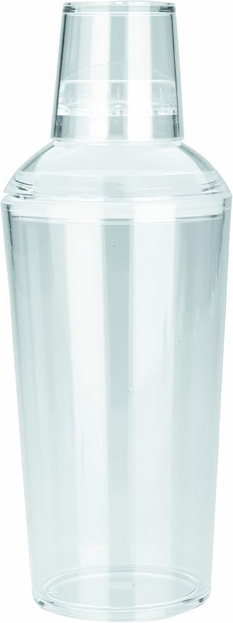 Shaker Cocktail din Acril 0.75 L – Ușor de Curățat și Durabil