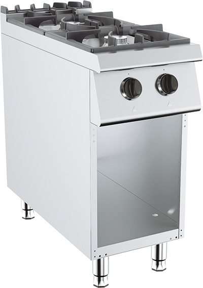 Masina de gatit cu 2 arzatoare, alimentare Gaz, putere 17 kw
