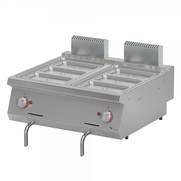 Bain Marie cu 2 cuve, Alimentare Electrica, Putere 3kw