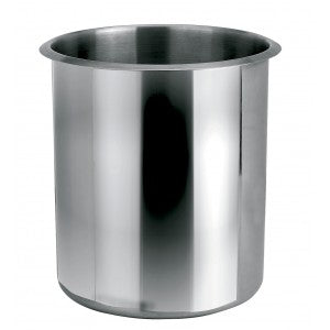 Recipient Inox pentru Supă – 10 Litri, Profesional, 24,5x24,5x25,5 cm