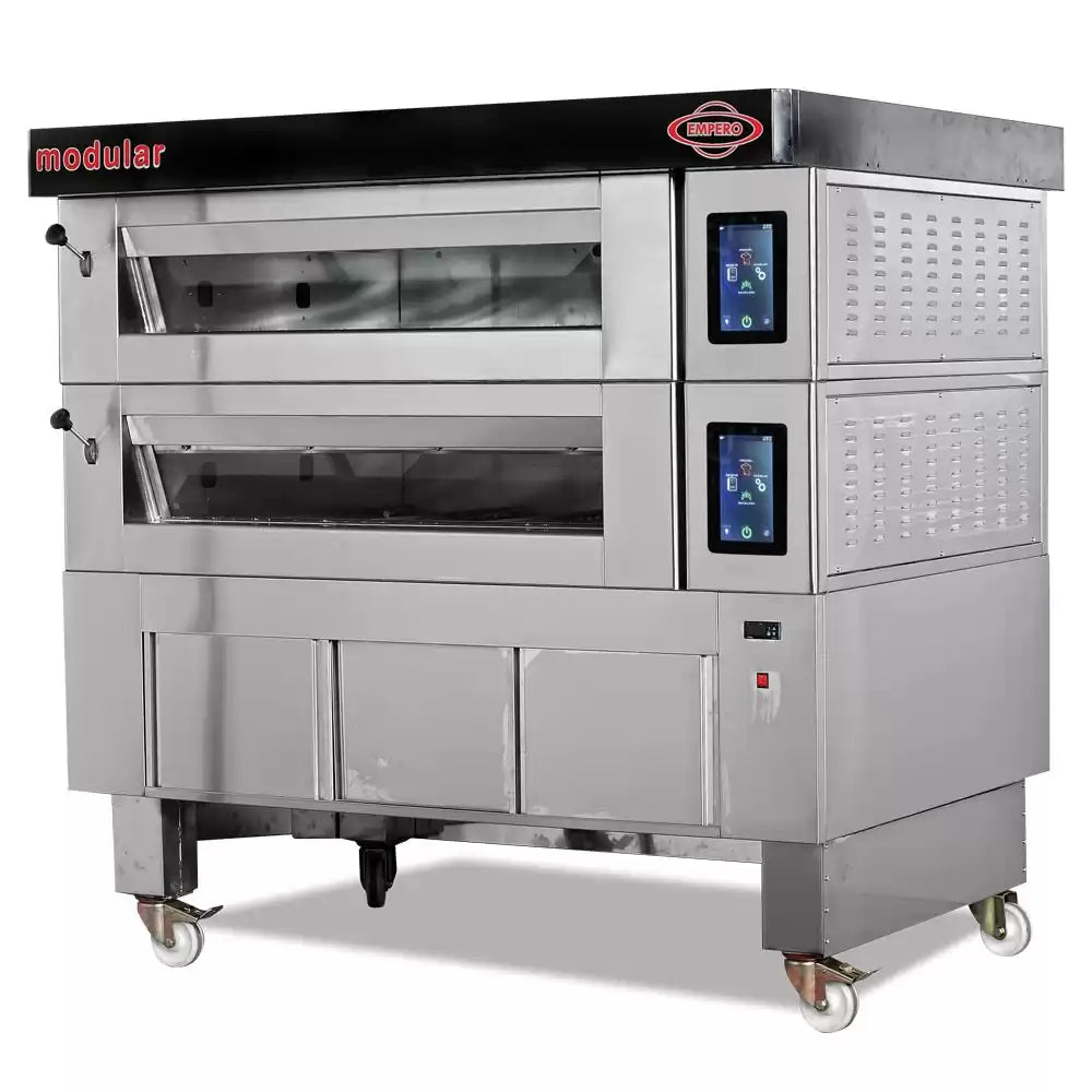Cuptor modular (ecran tactil), Alimentare Electrica, Putere 12 Kw, Capacitate 4 tavi de 400x600