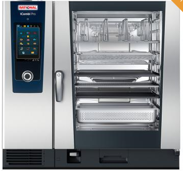 Rational iCombi Pro - Cuptor combinat cu gaz - 10 etaje 2/1 GN