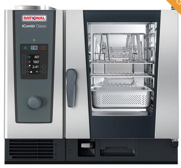 Rational iCombi Classic - Cuptor combinat cu gaz - 6 GN 1/1