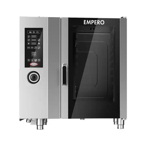 Cuptor combinat, Alimentare Gaz, Putere 19.5 Kw, 10x1/1GN