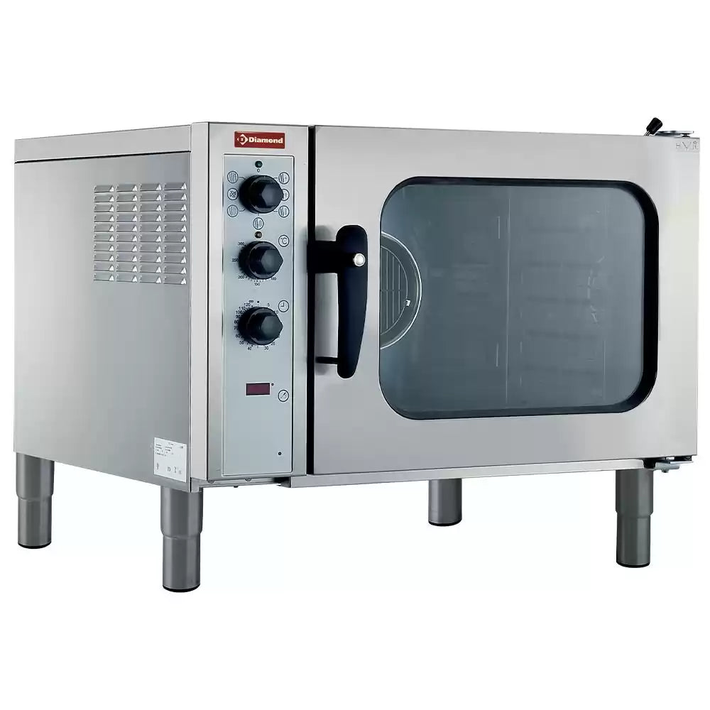 Cuptor cu convecție pe gaz, 6x GN 1/1, umidificator automat