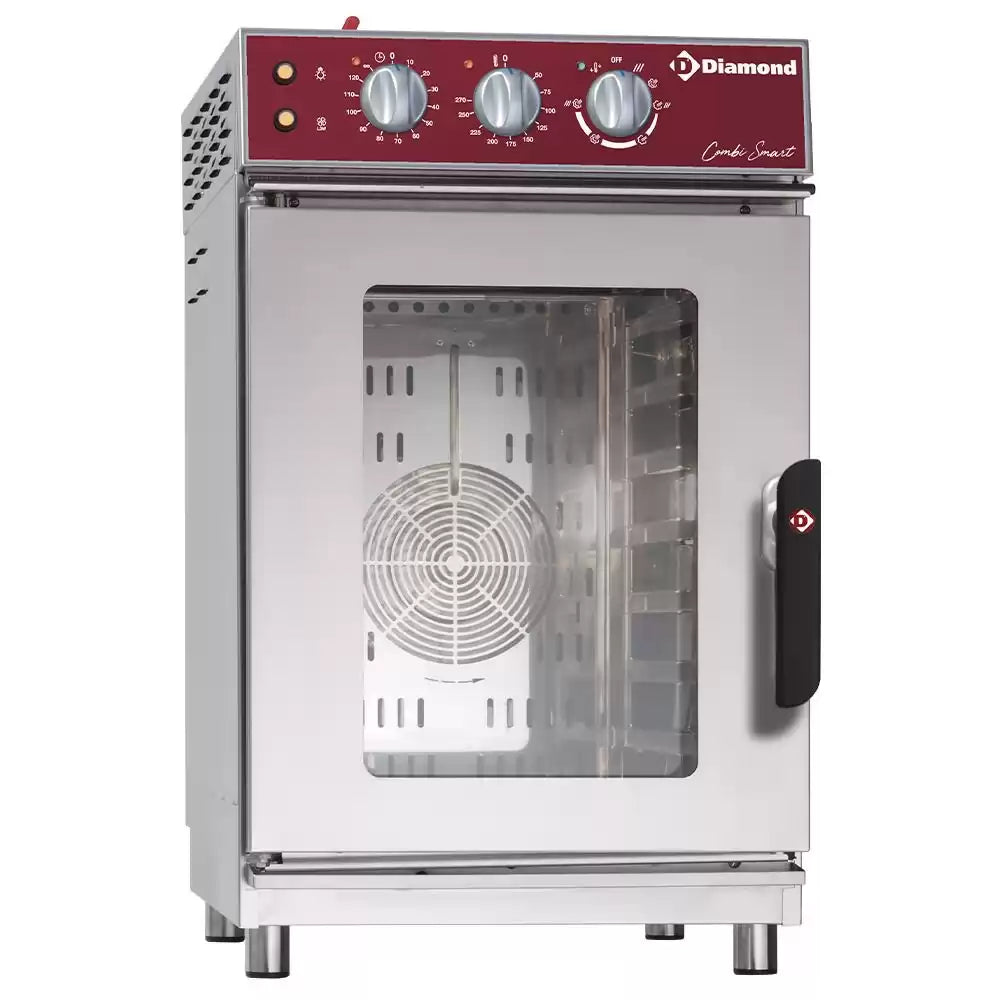 Cuptor electric, abur/convecție, ecran tactil 7x GN1/1 + curățare automată