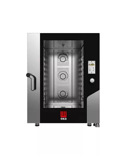 Cuptor profesional EKA Millennial Touch programabil, electric, capacitate 6 tavi GN 2/1, umidificare programabila,directa