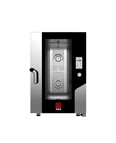 CUPTOR ELECTRIC COMBINAT CU AUR CONVECȚIE 11 TAVI 1/1 GN CU BOILER SI ECRAN TACTIL