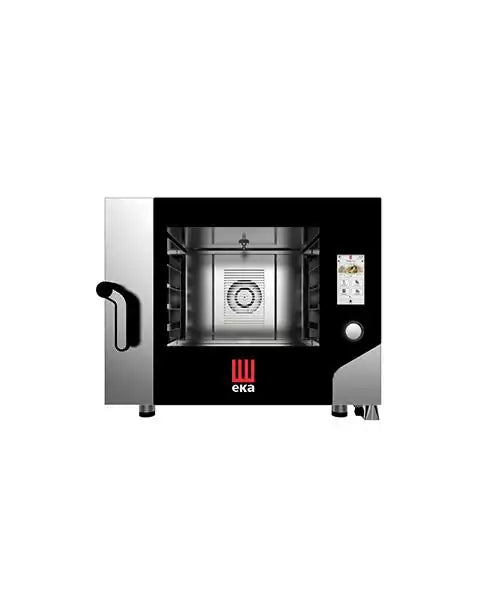 CUPTOR ELECTRIC COMBINAT DE CONVECȚIE CU ABUR 4 TAVI 600 X 400 MM CU ECRANS TACTIL ȘI 2 MOTORE