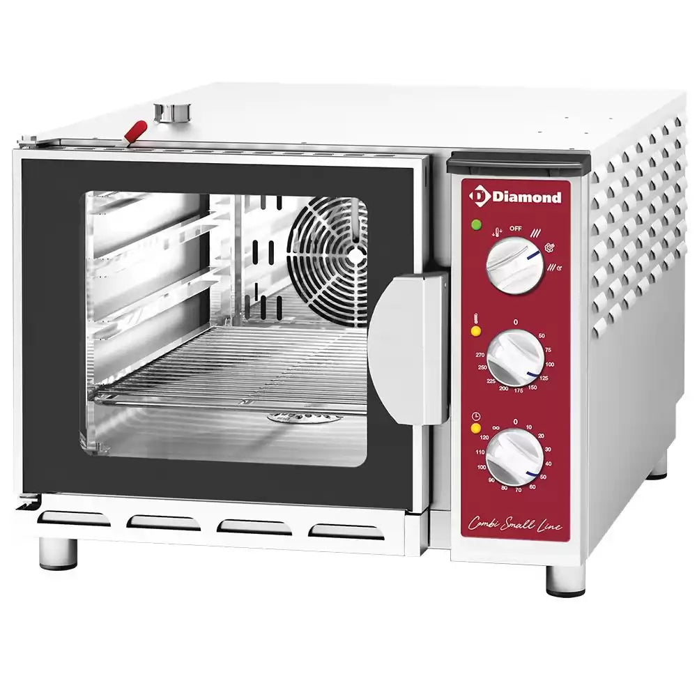 Cuptor electric cu abur-convecție, 4x GN 1/1