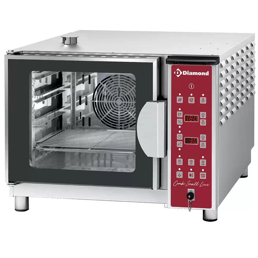 Cuptor electric cu abur/convecție, 4x GN 1/1