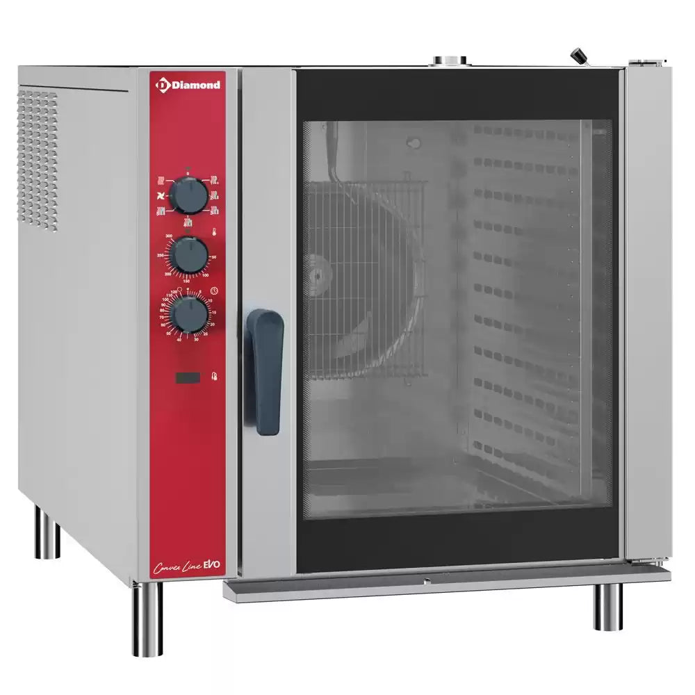 Cuptor electric cu convecție, 10x GN 2/1, umidificator automat