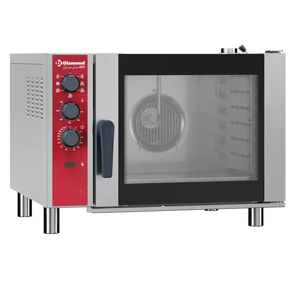 Cuptor electric cu convecție 6x GN 1/1, umidificator automat