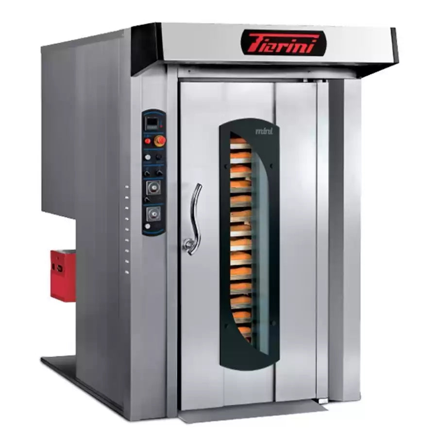 Cuptor electric rotativ MINI, capacitate maxima 18 tavi,36.24 KW Forni Fiorini