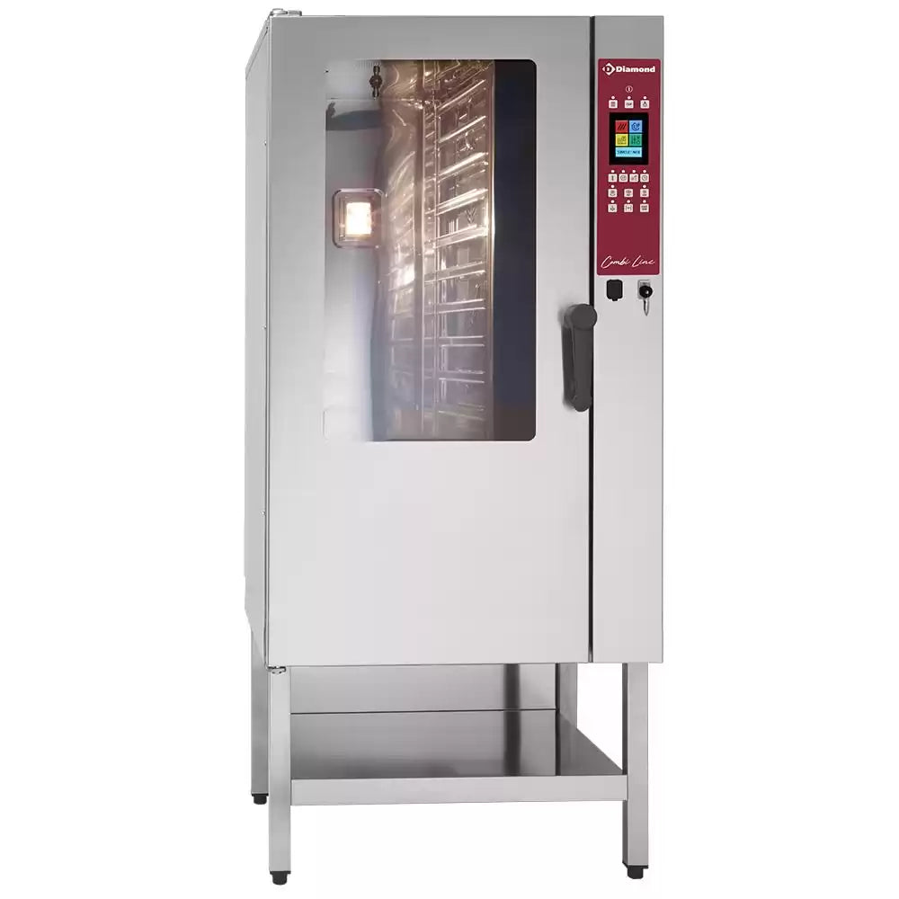 Cuptor electric TOUCH SCREEN abur/convectie, 15x GN 1/1 - AUTO-CURARE