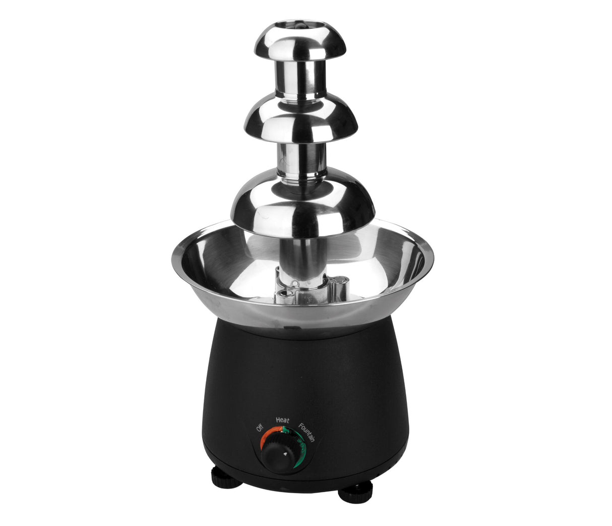 Mini Fuente de Chocolate Profesional – 3 Nivele, Inox, 0.5L