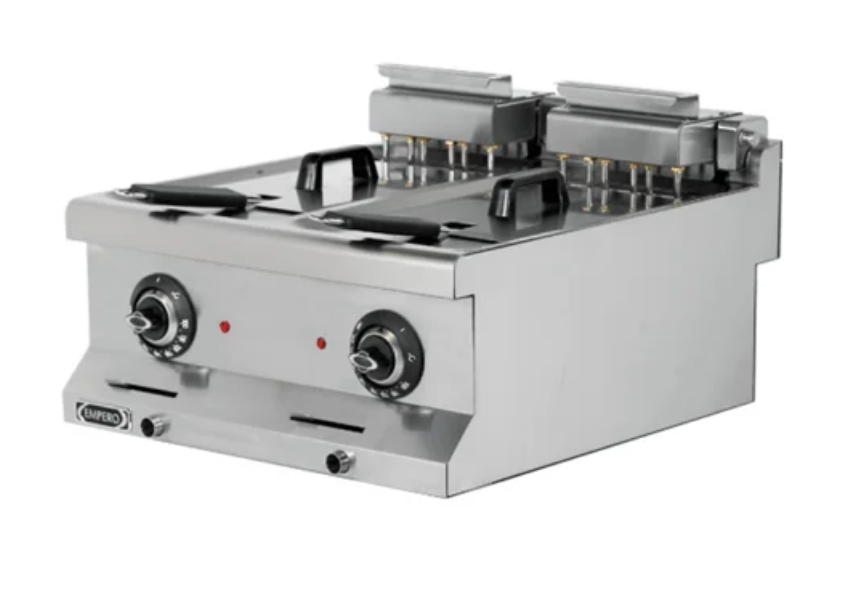 Fripteuza, Alimentare Electrica, Capacitate 10 L + 10 L, Putere 14.4 kw