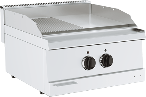 Grill electric 6 kW - Striat/Neted, 2 Zone de Gătit Cypress