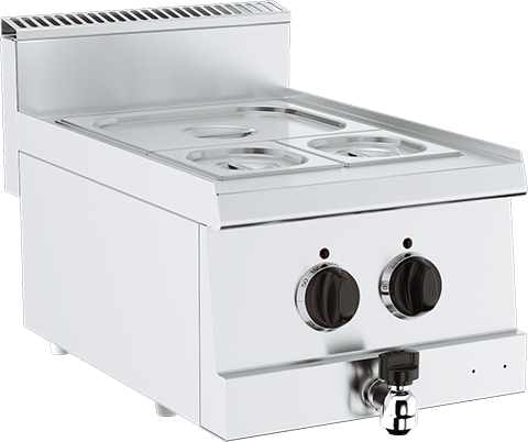 Bain-marie electric 1,5 kW, 2 cuve