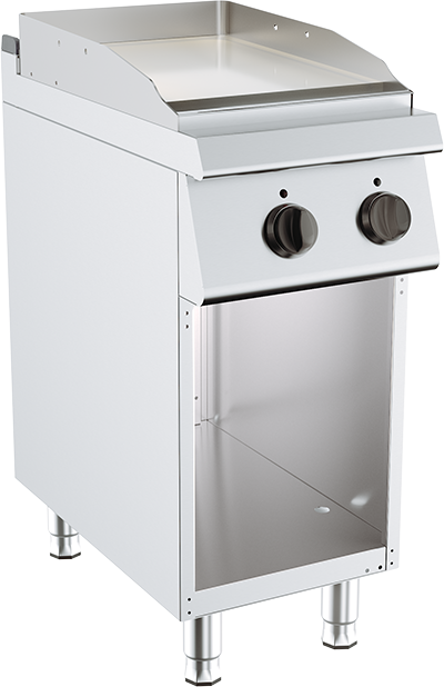 Grill electric cu depozitare 3,6 kW - neted, 2 zone de gătit