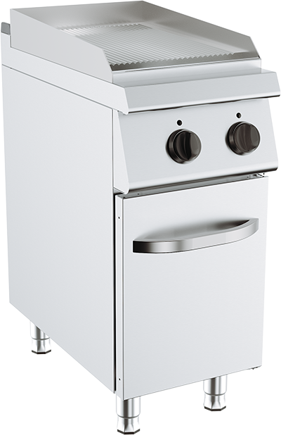 Grill Electric cu Dulap 3,6 kW - Striat, 2 Zone de Gătit