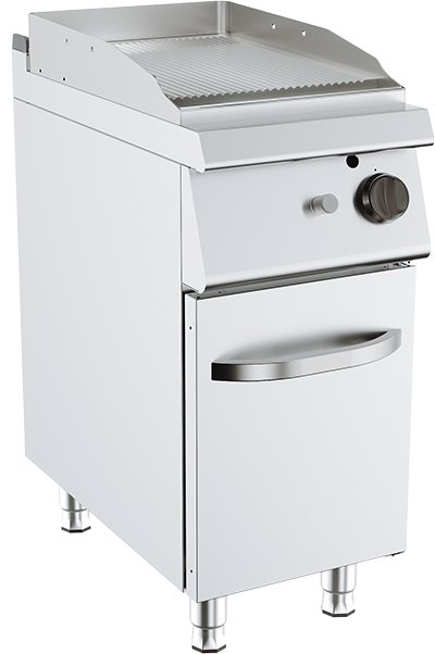 Grill Gaz cu Dulap 6,5 kW - Striat, 1 Zonă de Gătit