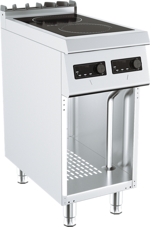 Plită cu inducție (electrică) & depozitare 7 kW-2 zone de gătit