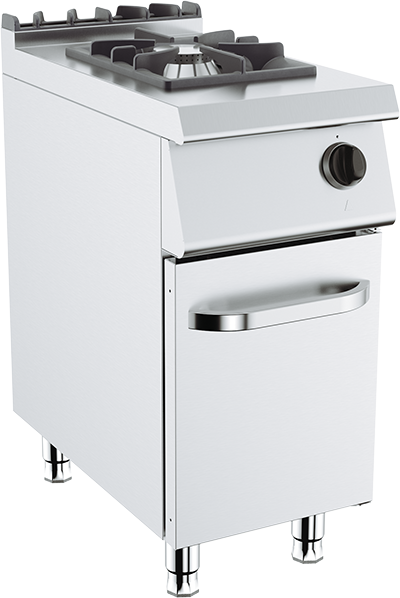 Mașină de gătit (gaz) cu dulap 6,5 kW - 1 zonă de gătit