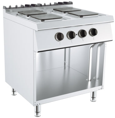 Aragaz Electric cu Depozitare 10,4 kW - 4 Zone de Gătit