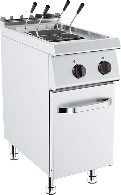 Mașină Electrică pentru Fiert Paste 22 L cu Dulap - 9 kW