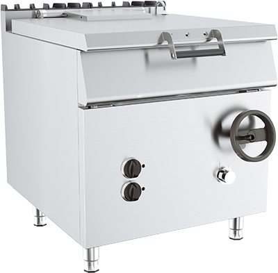 Tigaie Basculantă Electrică din Oțel Inoxidabil - 9 kW, 60 L