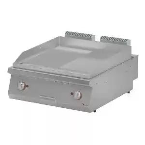 Gratar Striat + Neted, 2 zone de gatit, Alimentare Electrica, Putere 7.5 kw