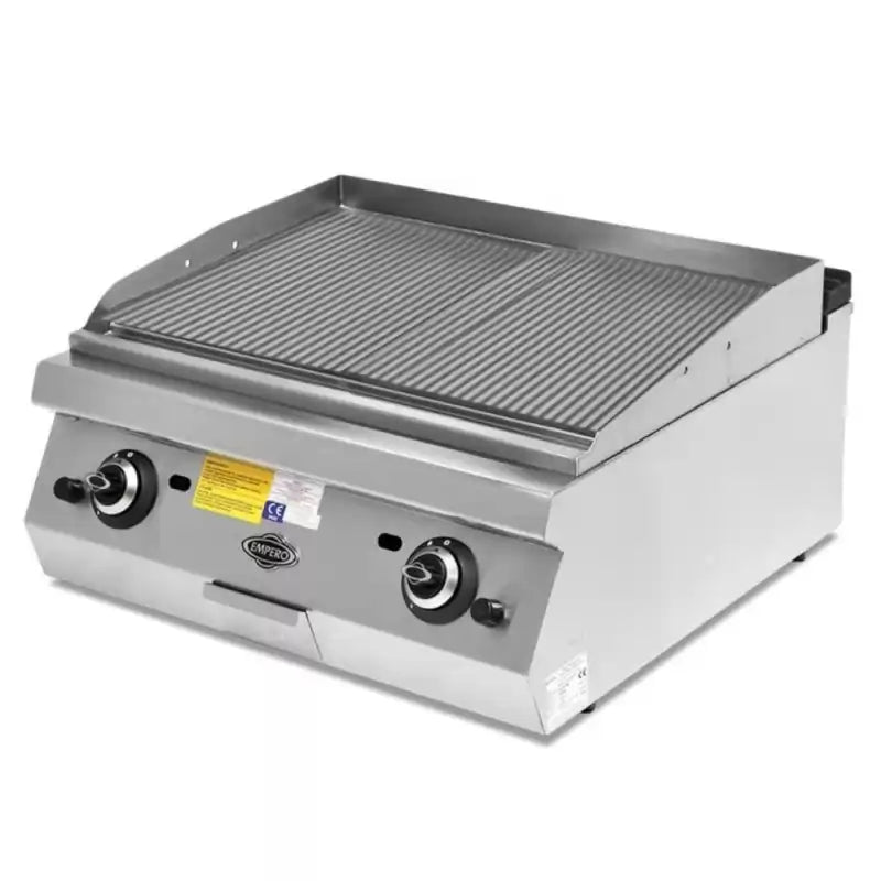 Gratar Striat, 2 zone de gatit, Alimentare Electrica, Putere 9 kw