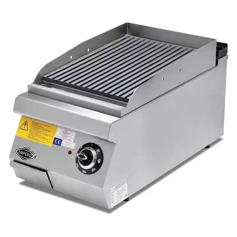Gratar Striat, 2 zone de gatit, Alimentare Gaz, Putere 15 kw