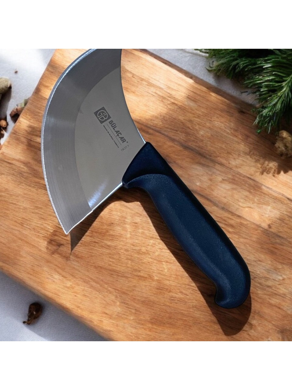 Satâr de Bucătărie Tip Hilal – Oțel Inoxidabil, 22 cm