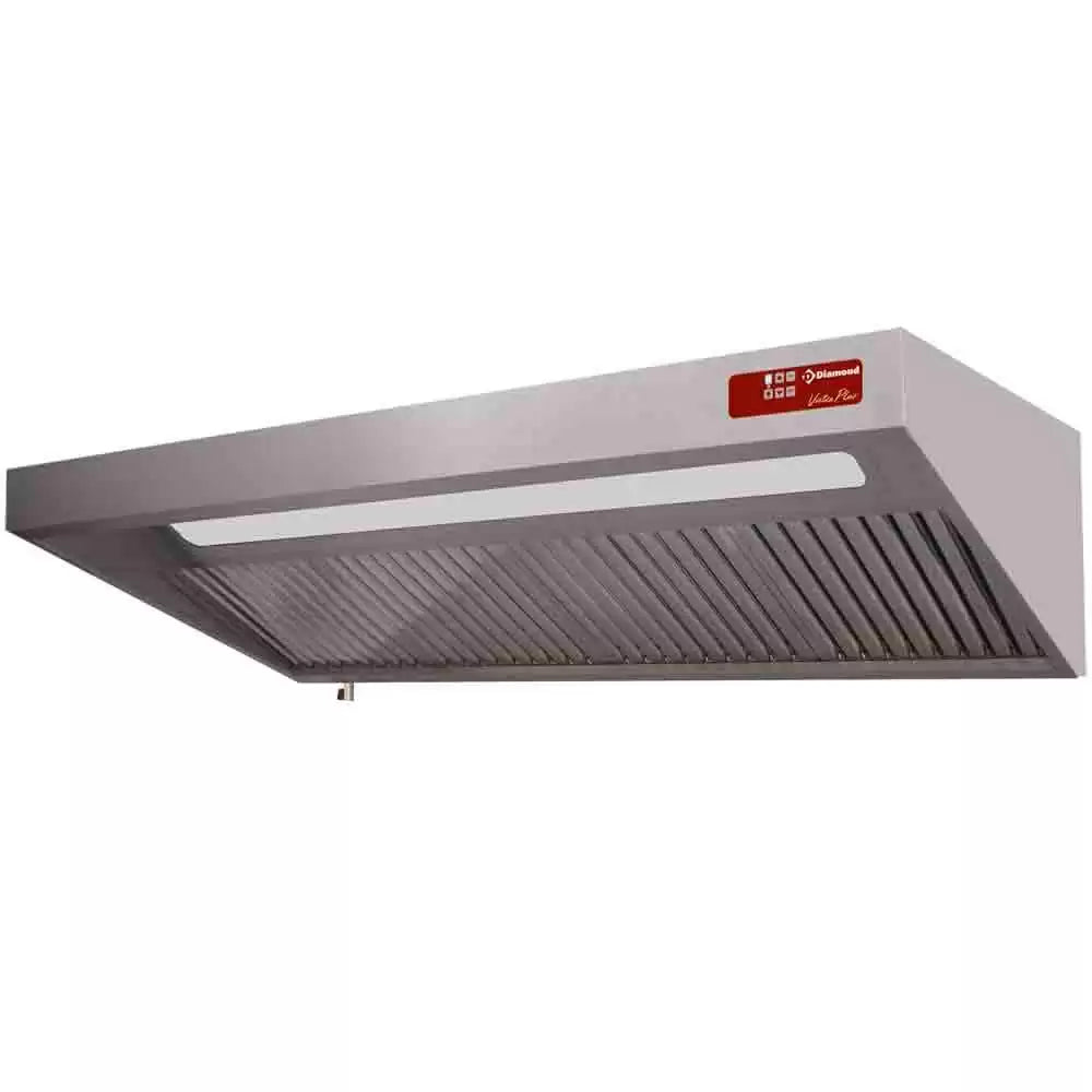 Hota completa, 1000 x 900 x 460 MM (7/7-1500 M3/h) 120 Pa, iluminare, variator, 2x filtre