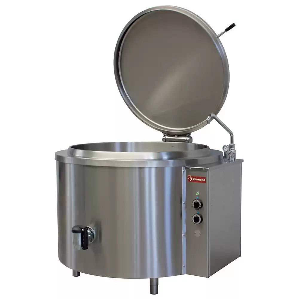 Marmita Profesionala, Alimentare Gaz, Capacitate 100 L, Incalzire Indirecta