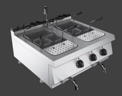 Masina de Fiert Paste, Alimentare Electrica, Capacitate 14 L + 14 L