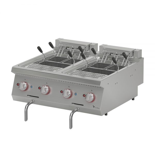 Masina Electrica pentru Fiert Paste, Capacitate 13 L + 13 L