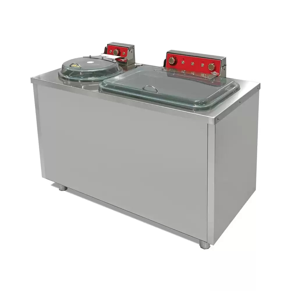 Masina de spalat si uscat legume EMP.SYK.01, Dimensiuni:1300x660x987 mm