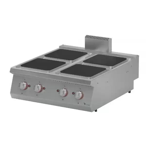 Plita cu 4 zone de gatit, alimentare Electrica, putere 16 kw